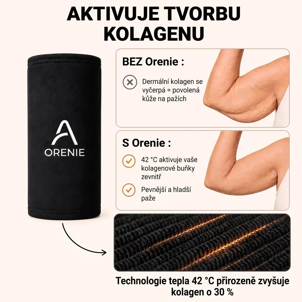 Podporuje tvorbu kolagenu
