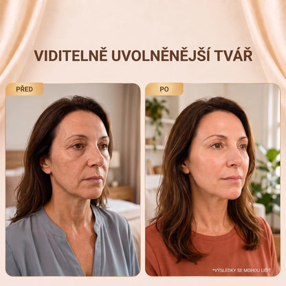 Viditelně uvolněnější tvář